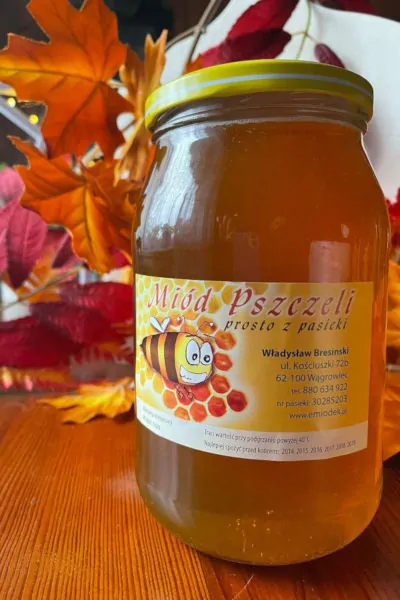 miód lipowy płynny
